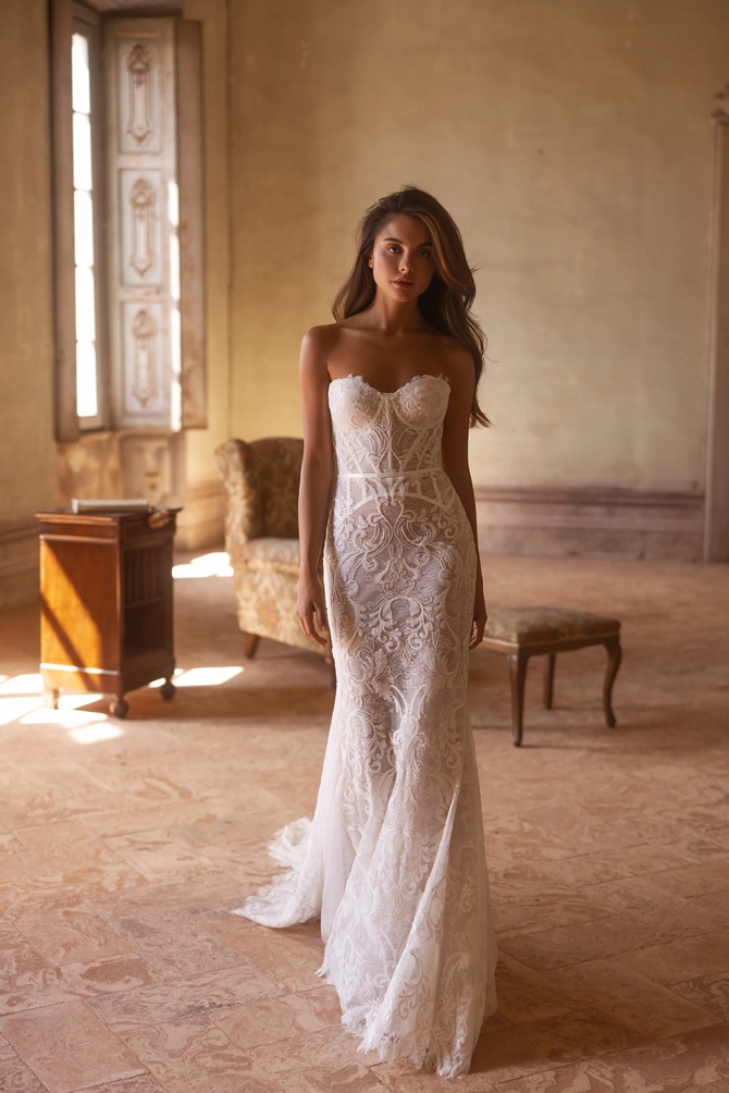 Yedyna | White Canvas Bride - YD18208 | White Canvas Bridal